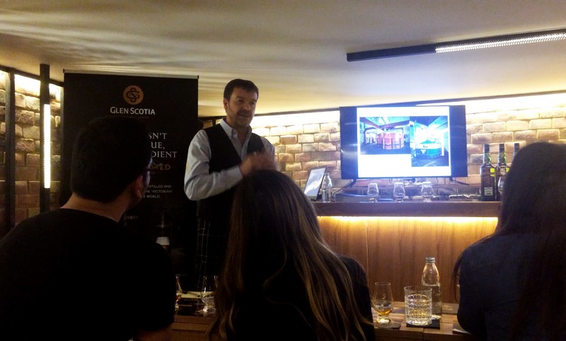 The Cask & Barrel Launches Glen Scotia Single Malt Whisky Through Master Classes Hosted by Mr. Scott Dickson